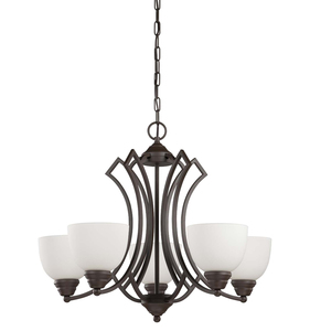Classic 5-Light Oil-Rubbed Bronze Chandelier